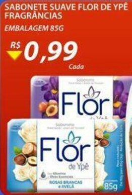 Assaí Atacadista Sabonete Suave Flor De Ype Fragrancias 85g oferta