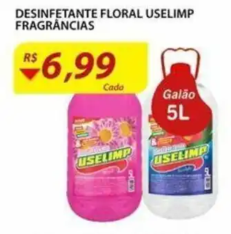 Assaí Atacadista Desinfetante Floral Uselimp Frag. 5L oferta