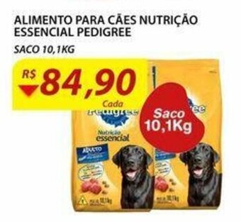 Assaí Atacadista Alimento Para Caes Nutricao Essencial Pedigree 10.1kg oferta