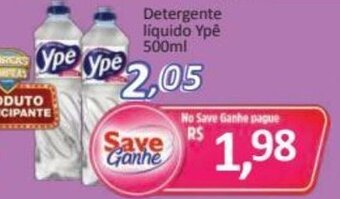 Detergente Liquido Ype 500ml