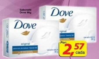Supermercados Guanabara Sabonete Dove 90g oferta