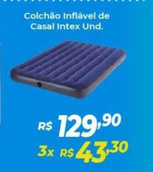 Colchão Inflável Intex Solteiro oferta na Atakarejo