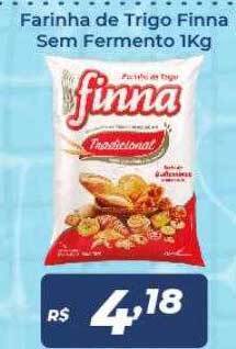 Farinha De Trigo Finna Sem Fermento
