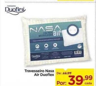 Carrefour Travesseiro Nasa Air Duoflex oferta