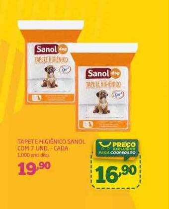 Cooper Tapete Higiênico Sanol Com Cada oferta