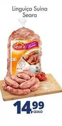 Delta Supermercados Linguiça Suina Seara oferta