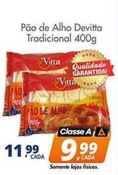 Delta Supermercados Pão De Alho Devitta Tradicional oferta
