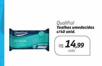 Drogal Qualifral Toalhas Umedecidas oferta
