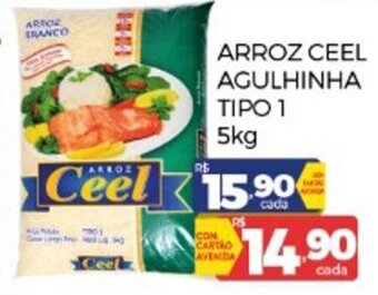 Supermercados Avenida Arroz Ceel Agulhinha Tipo 1 5kg oferta