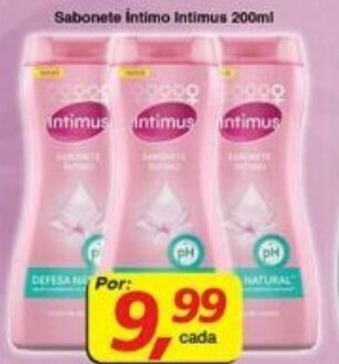 Supermercados Guanabara Sabonete Intimo Intimus 200ml oferta