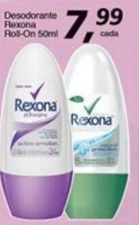 Supermercados Guanabara Desodorante Rexona Roll on 50ml oferta