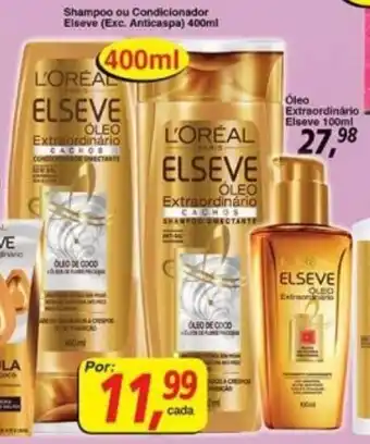 Supermercados Guanabara Shampoo ou Condicionador Elseve L'oreal 400ml oferta