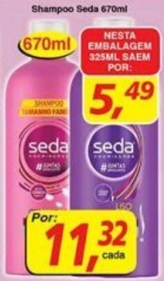 Shampoo Seda 325ml