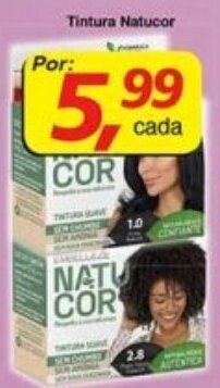 Supermercados Guanabara Tintura Natucor oferta