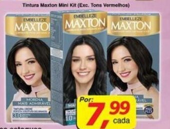 Supermercados Guanabara Tintura Maxton Mini Kit oferta