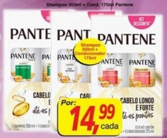 Supermercados Guanabara Shampoo 350ml + Cond. 175ml Pantene oferta