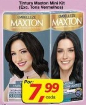 Supermercados Guanabara Tintura Maxton Mini Kit oferta