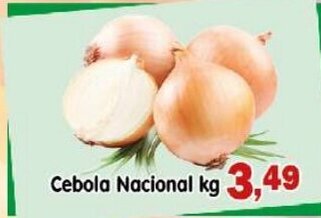 Higa's Supermercado Cebola Nacional 1kg oferta