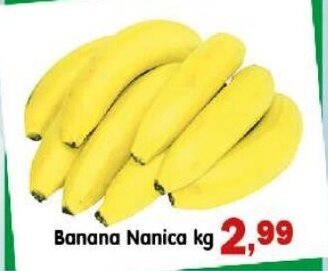 Higa's Supermercado Banana Nanica 1kg oferta