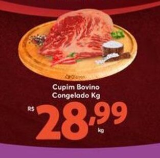 Rede uniforça Cupim Bovino Congelado 1kg oferta