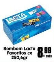 Higa's Supermercado Bombom Lacta Favoritos cx 250.6g oferta