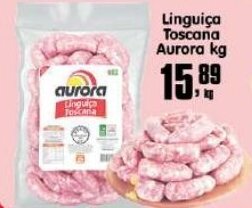 Higa's Supermercado Linguica Toscana Aurora 1kg oferta