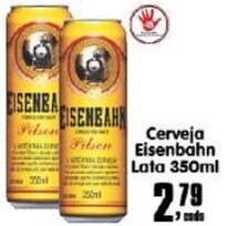 Higa's Supermercado Cerveja Eisenbahn lata 350ml oferta