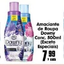 Higa's Supermercado Amaciante de Roupa Downy Conc. 500ml oferta