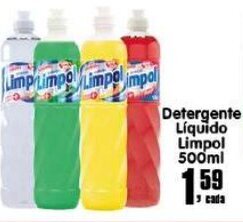 Higa's Supermercado Detergente Liquido Limpol 500ml oferta