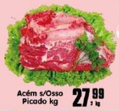 Higa's Supermercado Acem s/ Osso Picado 1kg oferta