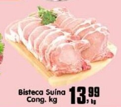 Higa's Supermercado Bisteca Suina Cong. 1kg oferta