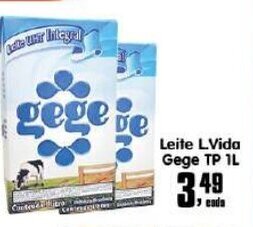 Higa's Supermercado Leite L.vida Gege Tp 1l oferta