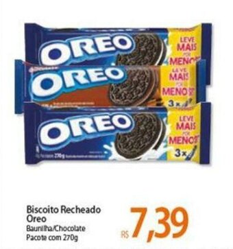 Atacadão Biscoito Recheado Oreo 270g oferta