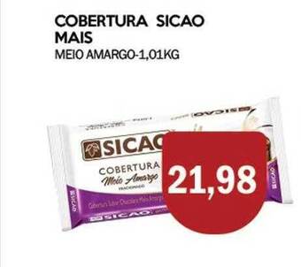 Cobertura Sicao Mais Meio Amargo