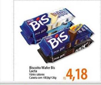 Atacadão Biscoito Wafer Bis Lacta oferta