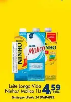 Delta Supermercados Leite Longa Vida Ninho Molico oferta