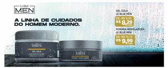 Farma Conde Gel Cola Le Blue Men Pomada Modeladora Le Blue Men oferta