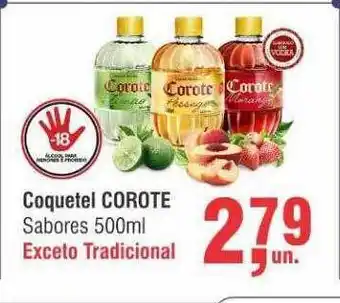 Higa Atacado Coquetel Corote Sabores Exceto Tradicional oferta