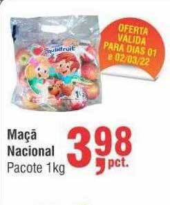 Higa Atacado Maçã Nacional oferta