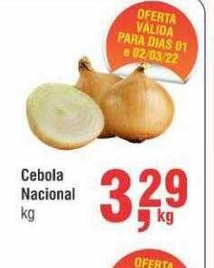 Higa Atacado Cebola Nacional oferta