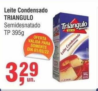 Leite Condensado Triangulo Semidesnatado