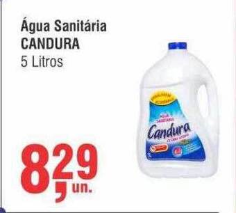 Higa Atacado Agua Sanitaria Candura oferta