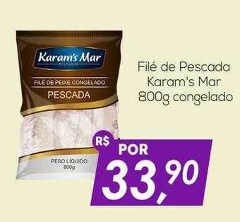 Semar Supermercado Filé De Pescada Karam's Mar Congelado oferta