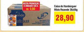 Spani Atacadista Caixa De Hambúrguer Misto Rezende oferta