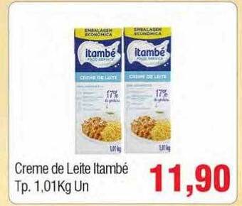Spani Atacadista Creme De Leite Itambé oferta