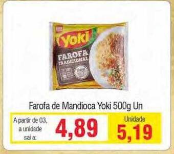 Farofa De Mandioca Yoki