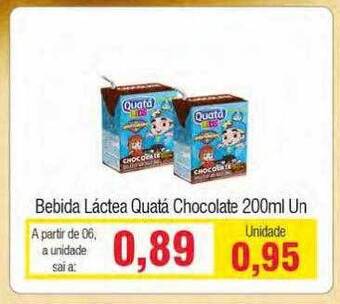 Spani Atacadista Bebida Láctea Quatá Chocolate oferta