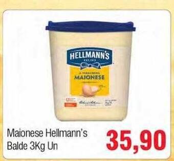 Spani Atacadista Maionese Hellmann's oferta