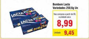 Spani Atacadista Bombom Lacta Variedades oferta