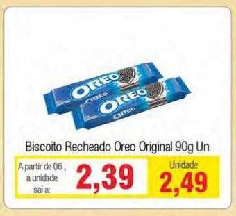 Spani Atacadista Biscoito Recheado Oreo Original oferta